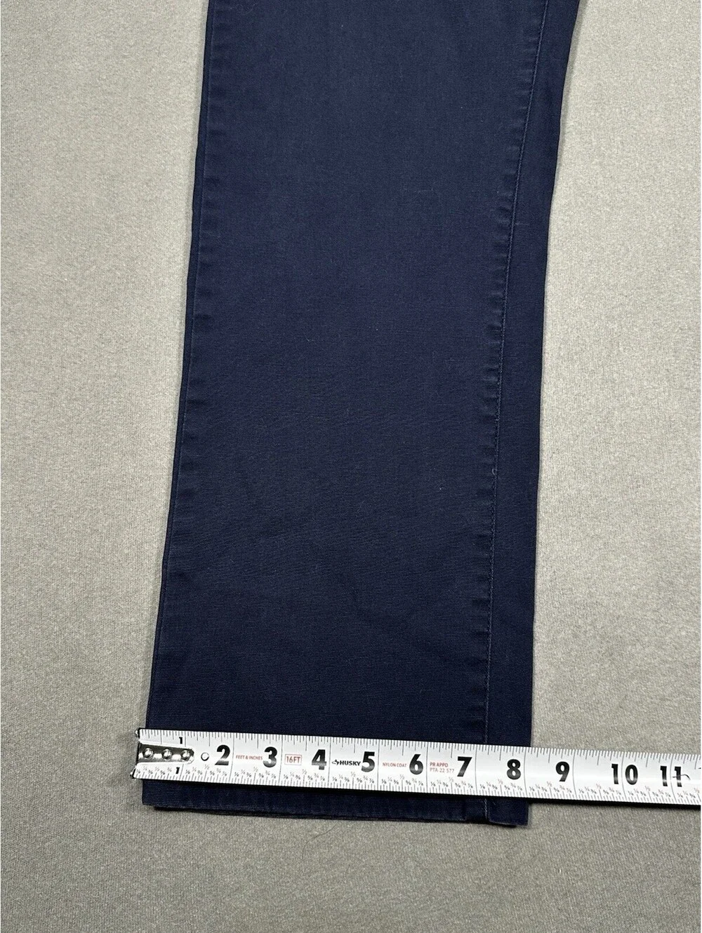 G.H. Bass & Co Men’s Navy Slim Fit Pants 33x28.5 Stretch Cotton Casual